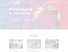 Tablet Screenshot of pondres.nl